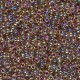 Miyuki seed beads 11/0 - Berry lined light topaz ab 11-342
